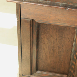 折畳みアンティークレジカウンター  折たたみテーブル プランツスタンド 水槽 商品ディスプレイ 店舗什器 マルシェ 6枚目の画像