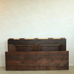 折畳みアンティークレジカウンター  折たたみテーブル プランツスタンド 水槽 商品ディスプレイ 店舗什器 マルシェ 14枚目の画像