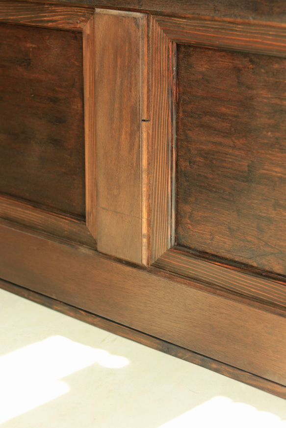 折畳みアンティークレジカウンター  折たたみテーブル プランツスタンド 水槽 商品ディスプレイ 店舗什器 マルシェ 8枚目の画像