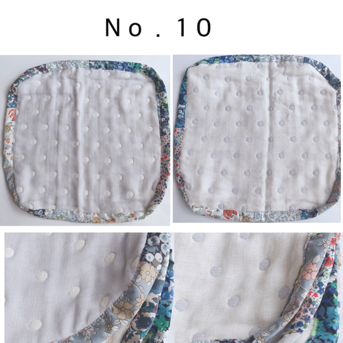 ◇matibari◇約26×28㎝ーリバティパッチワークと6重ガーゼの