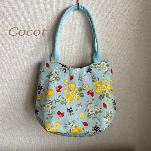 生地生産終了につき残りわずか】人気のネモフィラ柄の2WAYデザイン  