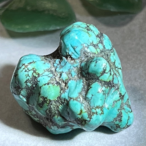 約：2250g超綺麗ターコイズ（トルコ石）原石1124/YS/63/463 約：2250g超綺麗ターコイズ（トルコ石）原石1124/YS/463 旅守り