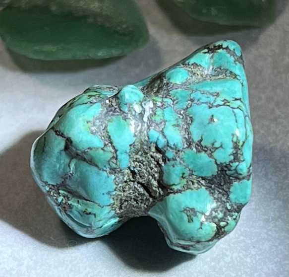 旅守り】トルコ石 ターコイズ 原石 タンブル 天然石 東洋占星術師の娘