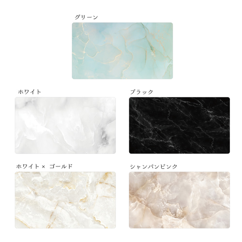 大理石柄アクリルスタンド アクリル表札・アクリル卓上看板 表札