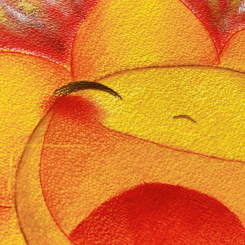 ホスピタルアート【エネルギーいっぱいのひまわり】癒しの絵