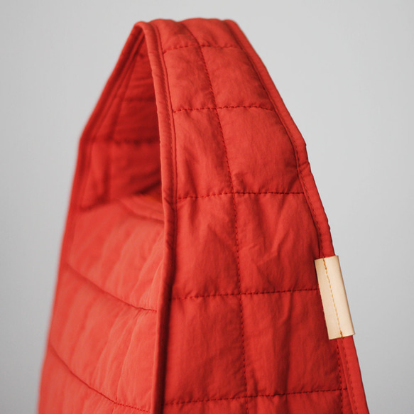 パファーバッグ セミショルダー キルティング キルト シングルハンドル エアリー 太ベルト 秋冬バッグ 軽い B-198 8枚目の画像