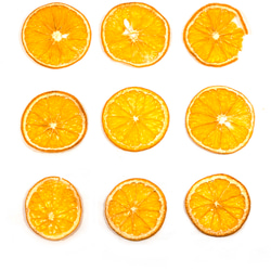 掛け時計/置き時計】オレンジ（アクリル製） 掛け時計・置き時計