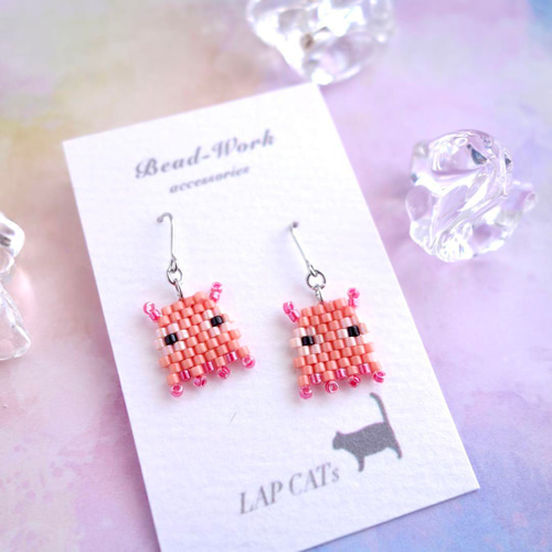 メンダコのイヤリング・ピアス-サンシャイン水族館 online shop