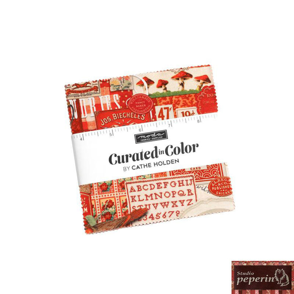 「Curated in Color」moda Layer Cakes (カットクロス42枚）Cathe Holden 4枚目の画像