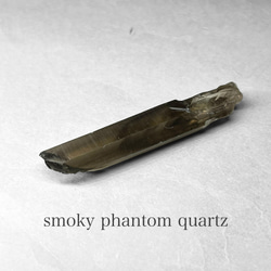 smoky phantom quartz / スモーキーファントムクォーツ：レーザー・シンギングクリスタル D 1枚目の画像