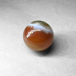 red agate sphere / レッドアゲートスフィア A 3枚目の画像