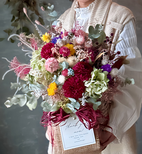 母の日ギフト colorful basket 1枚目の画像