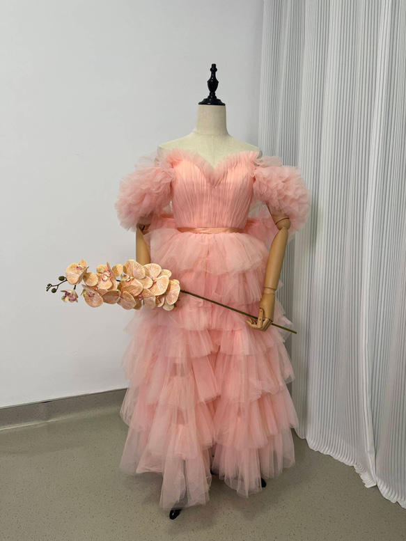 送料無料！豪華！ 披露宴 パーティードレス ホワイト オフショル  