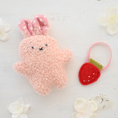 ★限定＆完売品 うさこ ぬいぐるみ いちごみるく イチゴミルク 新品未開封品★ いちごミルクうみうし｜三英貿易株式会社