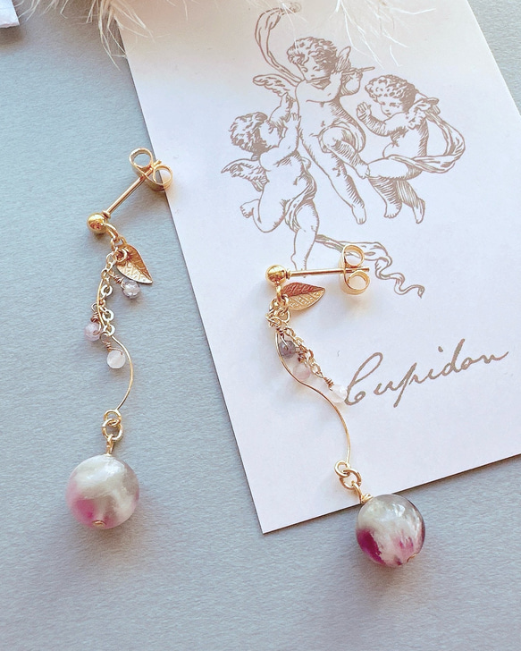 ビンテージゴールド&タッセル イヤリング/ピアス イヤリング