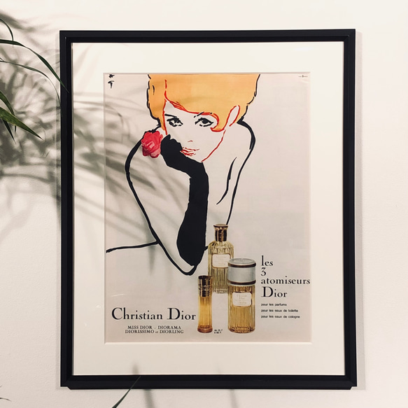 Christian Dior ヴィンテージポスター1960’s 