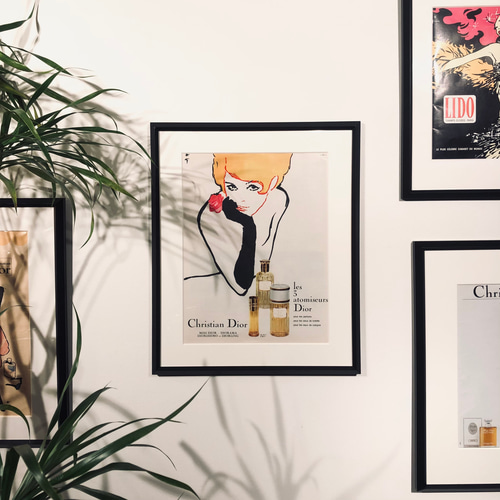 Christian Dior ヴィンテージポスター1960's その他アート MYH 通販