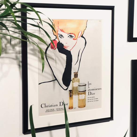 Christian Dior ヴィンテージポスター1960’s 