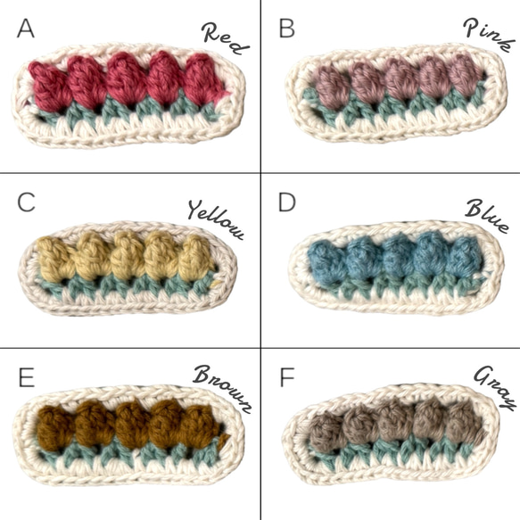 チューリップ　ヘアピン　パッチンピン 2枚目の画像