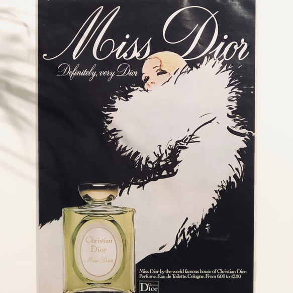 Christian Dior ヴィンテージポスター1960’s 