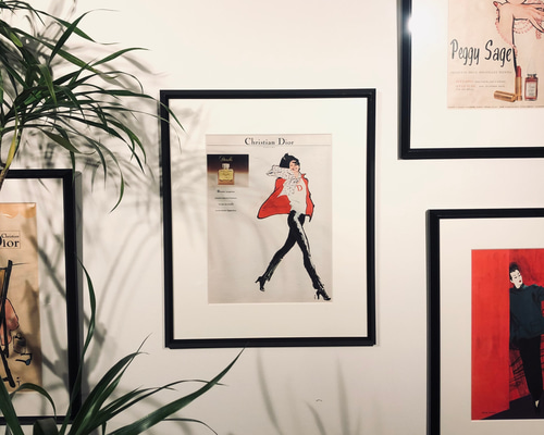 Christian Dior ヴィンテージポスター1960's その他アート MYH Christian Dior ヴィンテージポスター1960's その他アート MYH