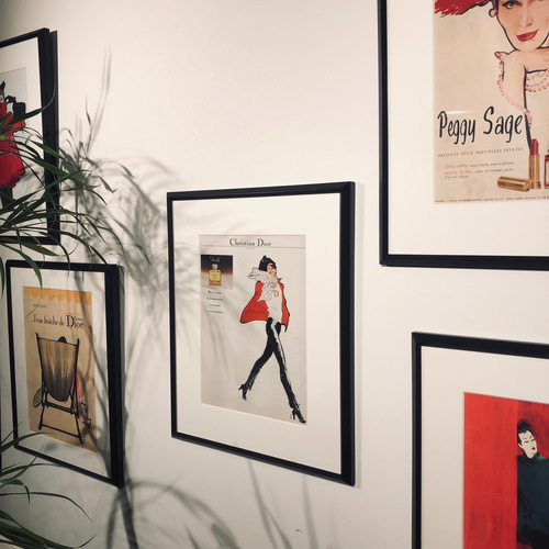 Christian Dior ヴィンテージポスター1960's その他アート MYH