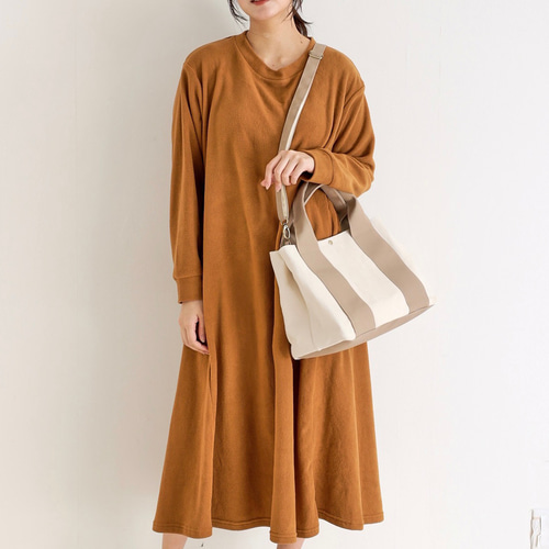 倉敷帆布のマチ広2WAYバイカラーA4サイズトートバッグ【生成×ベージュ