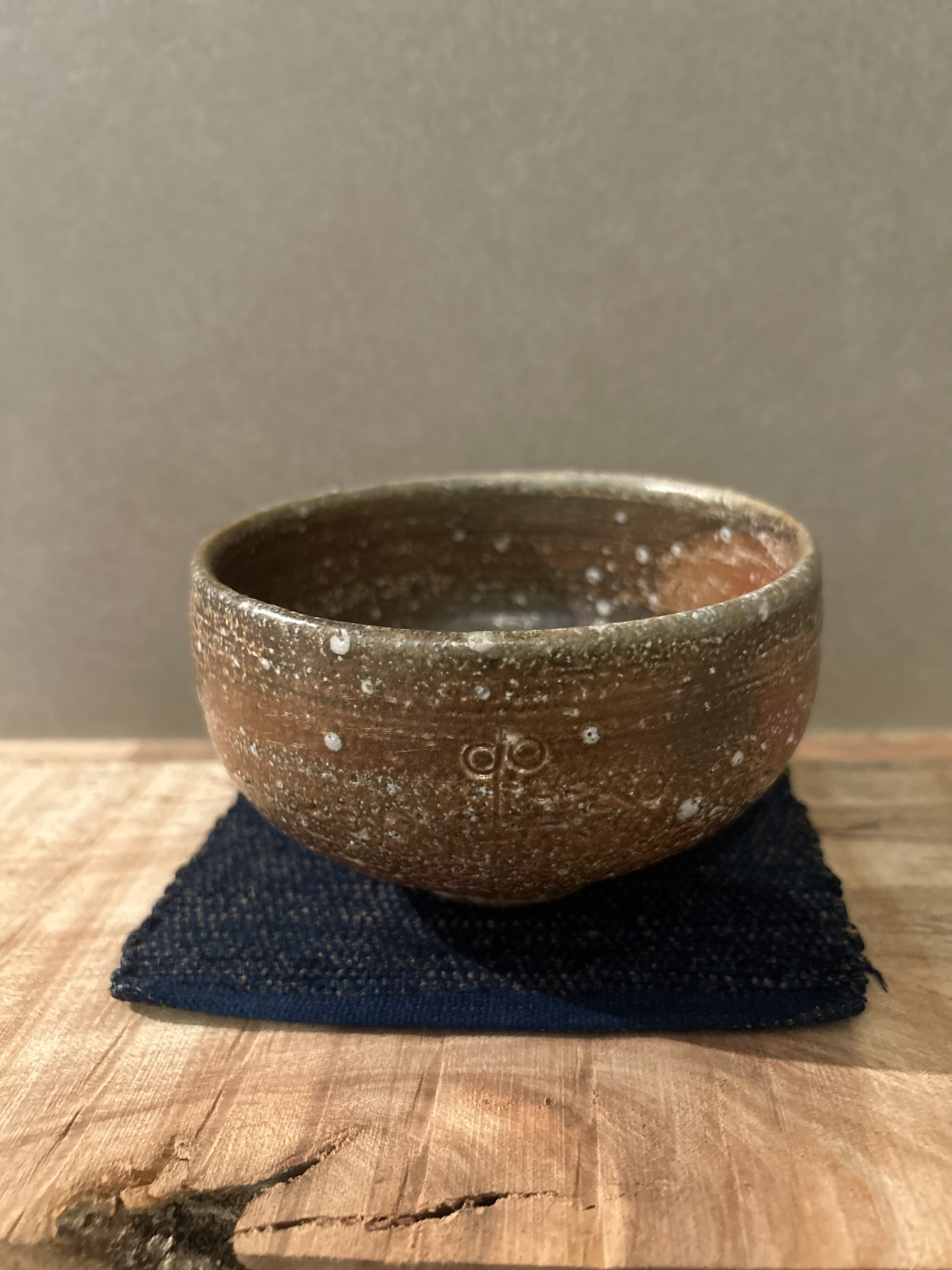 抹茶茶碗／穴窯焼締茶碗／抹茶50
