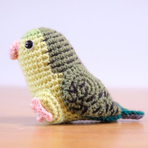 Mi様　あみぐるみ　インコなど Mi様 あみぐるみ インコなど あみぐるみ M-size 完成しました