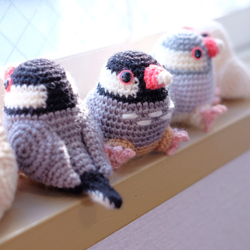 おしゃまな★bird あみぐるみNo.112 おしゃまな☆bird あみぐるみNo.112