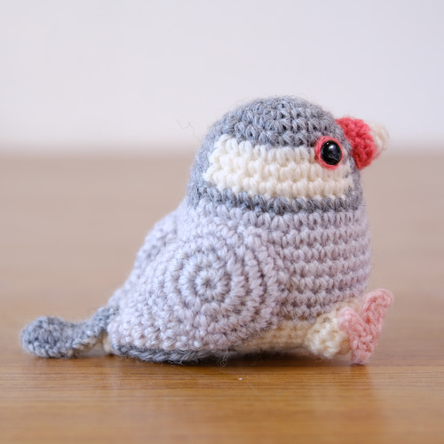 おしゃまな★bird あみぐるみNo.112 あみぐるみ「はち」「ちょうちょ」に仮装した子供たち～春～かぎ針編み