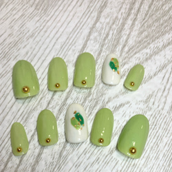 ☑︎陽だまりの檸檬イエロー　ネイルチップ　オーダー　韓国　ニュアンス 1a880c33d697d7e545d61671ddca67