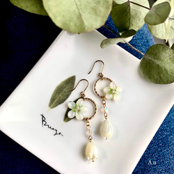 桜さくら】ピアス／イヤリング 春の誕生花2026 桜ハンドメイド2026 桜