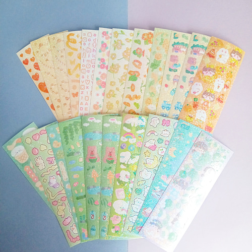 希少✨サンディライオン他 シールセット くま オーロラ ホログラム オパール サンディライオン他 シール オーロラ くま ホログラム オパール