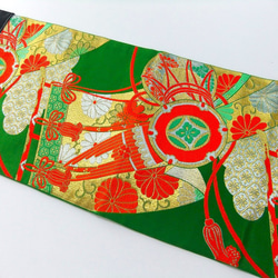 [a16a-1896] 日式掛毯/古典鼓紋/腰帶重製 第3張的照片