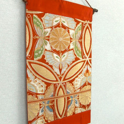 [a16a-1897] 日式掛毯/蝴蝶圖案/腰帶重製 第2張的照片