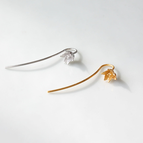 黑百合耳環 第3張的照片