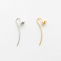 黑百合耳環 第2張的照片