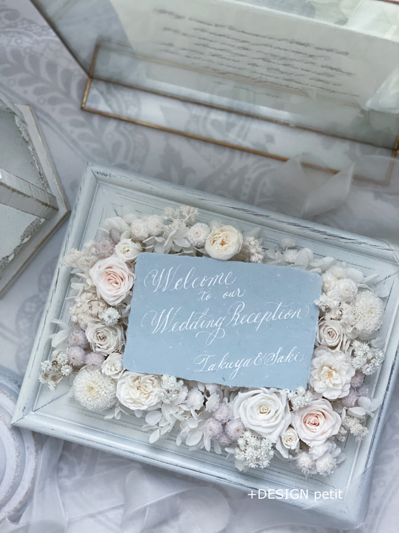 ++welcome flower bridal white++ 2枚目の画像