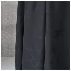 ロングスカート風のマキシパンツ　 フリーサイズ   ブラック　着物リメイク 2枚目の画像