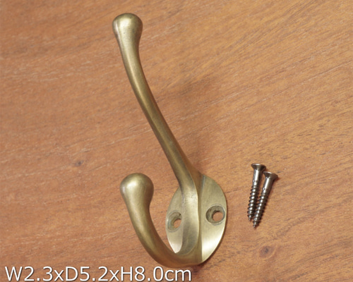 ウォールフック コートハンガー DIY ゴールドクラシック 壁掛け