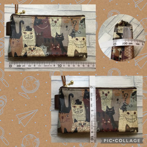 マチ付きポーチ＊メイク＊IQOS＊アイコス＊タバコ入れにも＊化粧ポーチ  