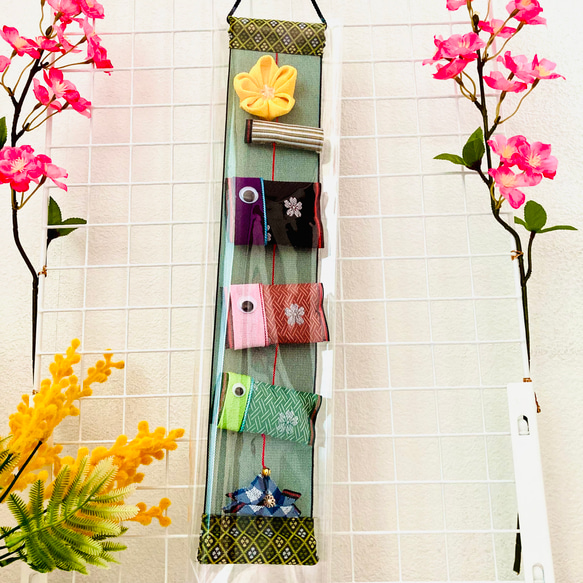 節句 子供の日 こいのぼり】 桜模様畳縁を使った吊りタイプこいのぼり 