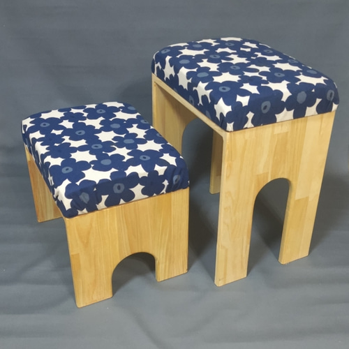 こんなのが欲しかった 手作り❤かわいいイス 花柄2点セットA