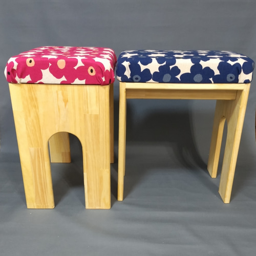 こんなのが欲しかった 手作り❤かわいいイス 花柄2点セットA❤230lab