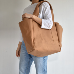 STYLE TOTE BAG（モカ/ベージュ） 1枚目の画像