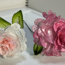 （同梱値引き可能）バラと小花のアメリカンフラワー 5枚目の画像