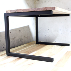 アイアントースターラック・天板30cm・角パイプ仕様 6枚目の画像