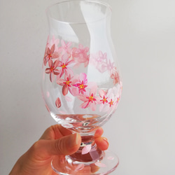 桜・さくら・サクラのビールグラス（420ml） 11枚目の画像
