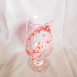桜・さくら・サクラのビールグラス（420ml） 3枚目の画像
